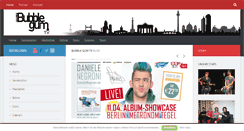 Desktop Screenshot of bubblegumtv.de