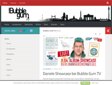 Tablet Screenshot of bubblegumtv.de